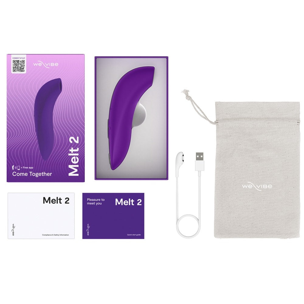 We Vibe Melt 2 clitoral stimulator Purple