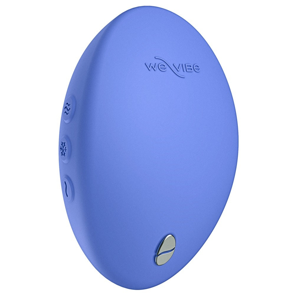 We Vibe Temp quiet Lay-on Vibrator Blue