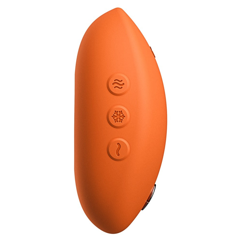 We-Vibe Temp quiet Lay-on Vibrator Orange