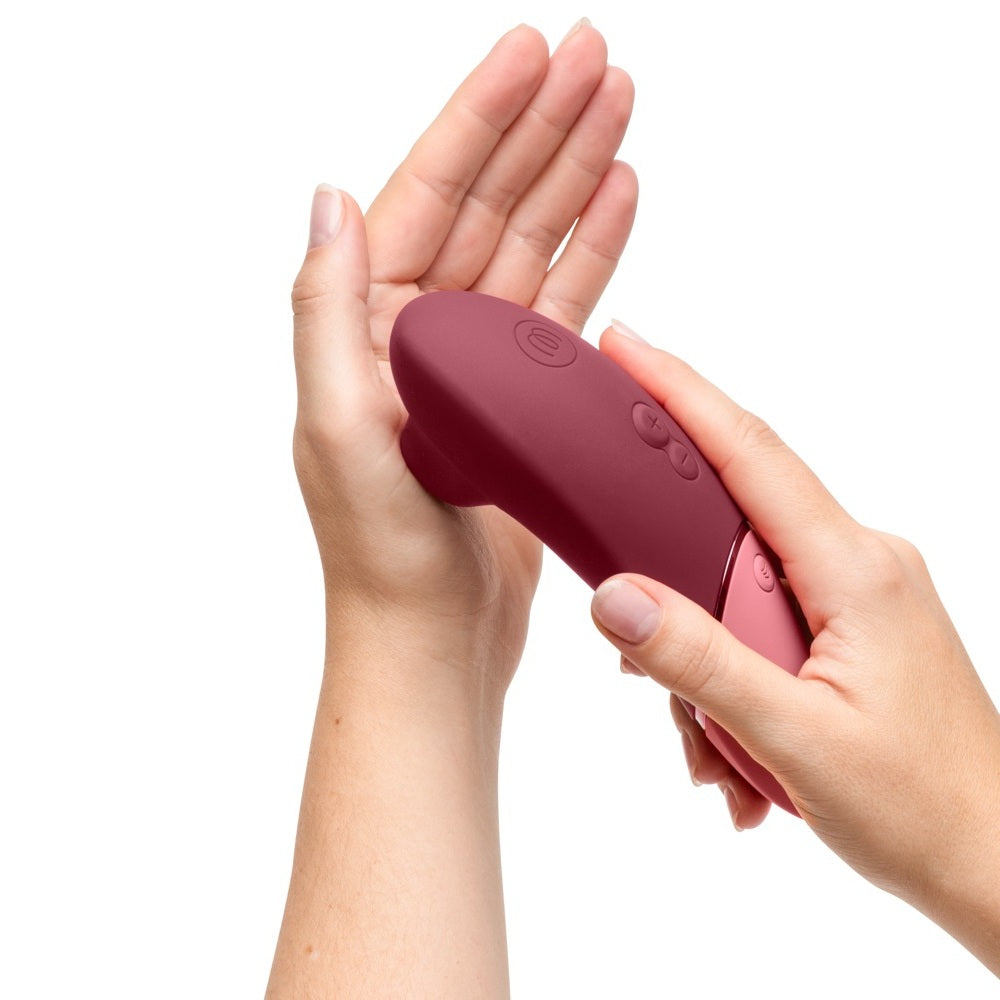Womanizer Next 3D Pleasure Air Stimulator Bordeaux Secondary image