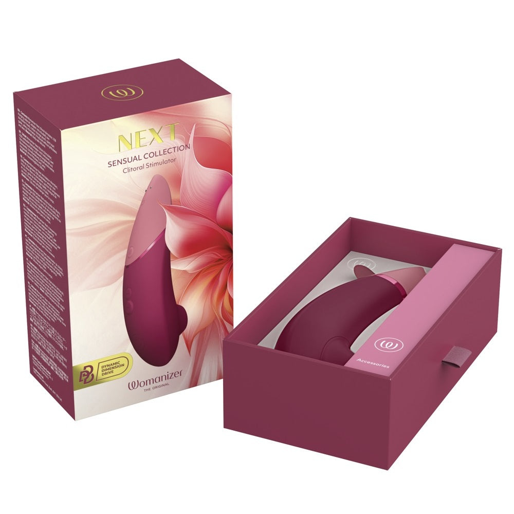 Womanizer Next 3D Pleasure Air Stimulator Bordeaux Main image