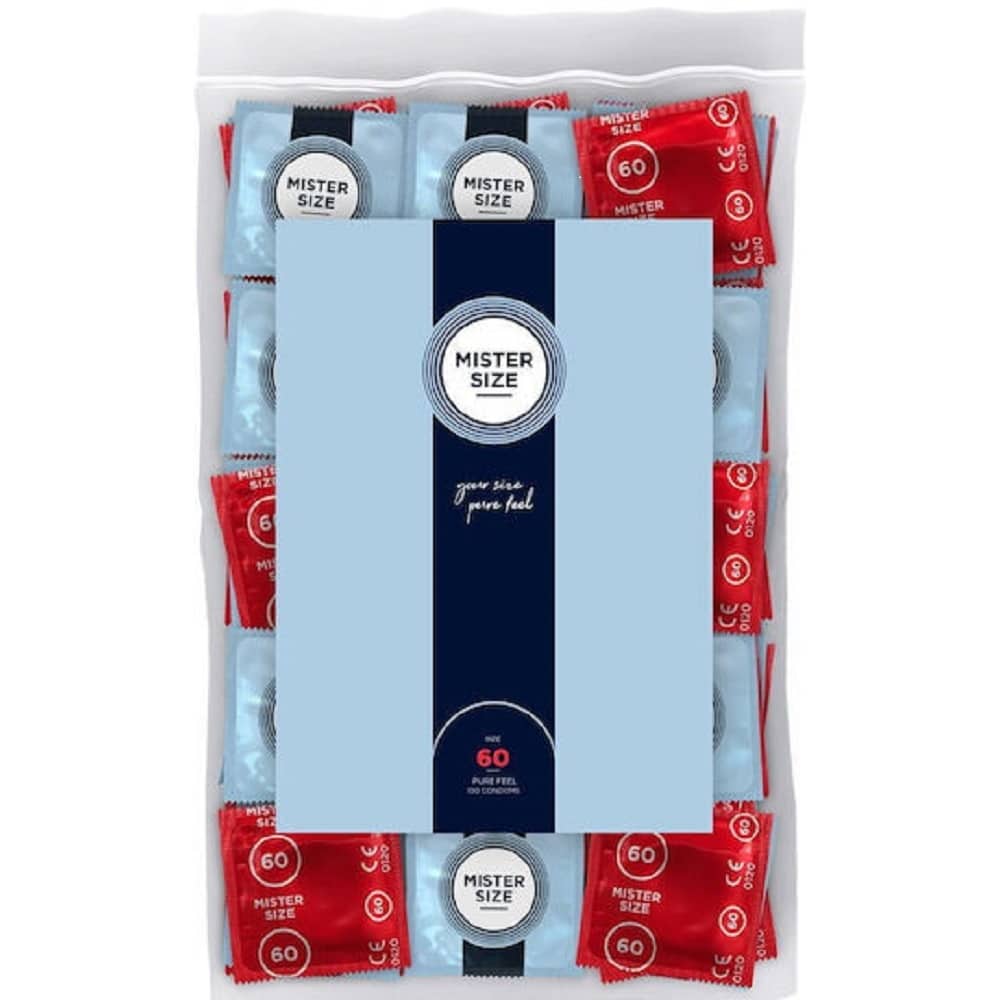 Mister Size 60mm condoms 100 pieces Κύρια εικόνα προϊόντος