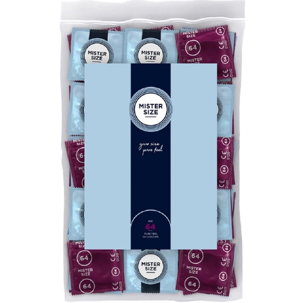 Mister Size 64mm condoms 100 pieces Δευτερεύουσα εικόνα προϊόντος