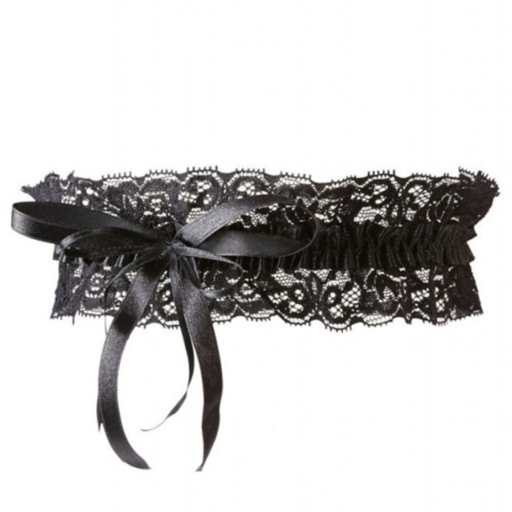 Black Lace Garter