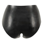 Sharon Sloane Latex Open Crotch Hot Pants - image 4