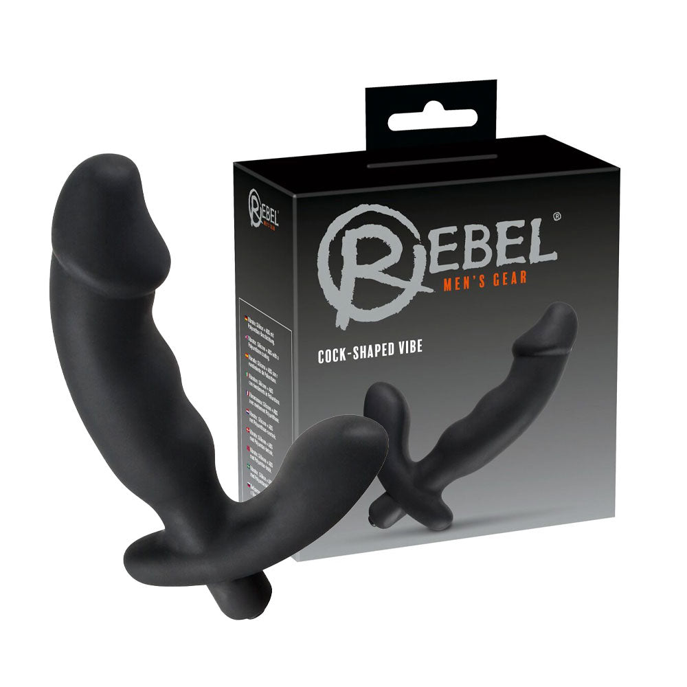 Cock Shaped Anal Silicone vibrator Κύρια εικόνα προϊόντος