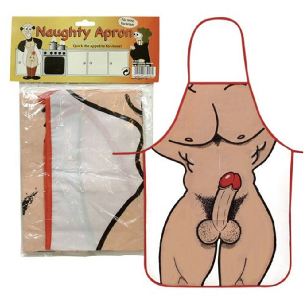 Naked Man Apron Κύρια εικόνα προϊόντος