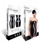 Astrid Provocative Black Mini Dress - image 6