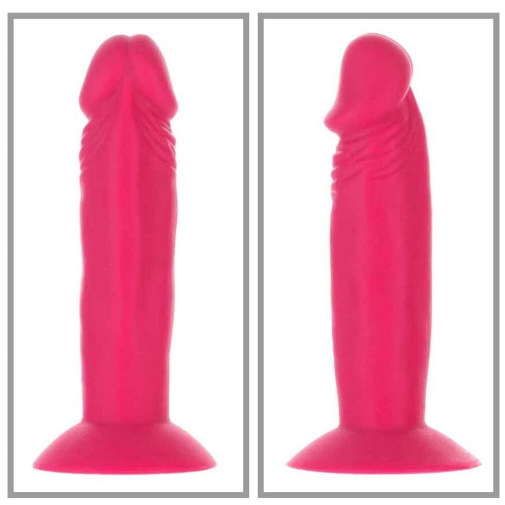 Super mini Silly Willy realistic Dildo Pink 8 cm