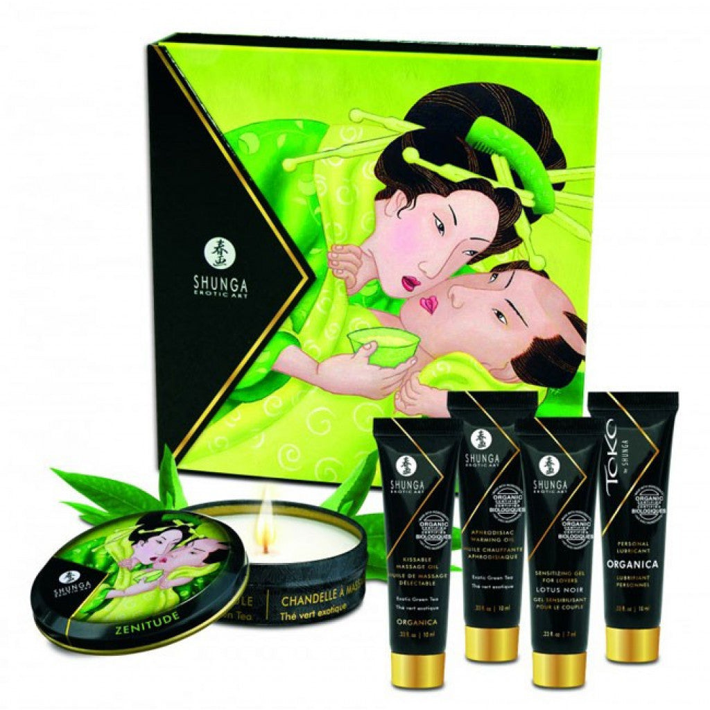 Shunga Geishas Secrets Set Exotic Green Tea Κύρια εικόνα προϊόντος
