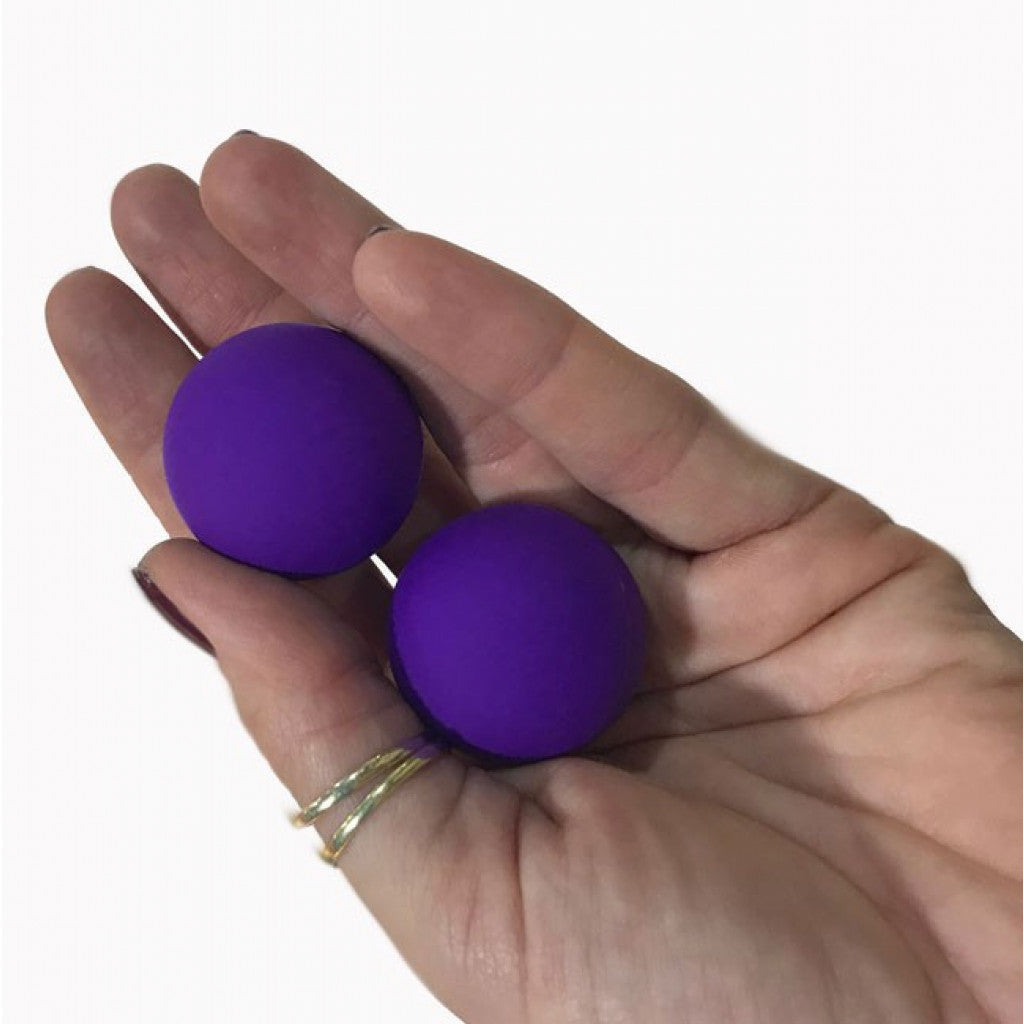 Luxe Double 0 Kegel Balls 40 grams Purple - image 2