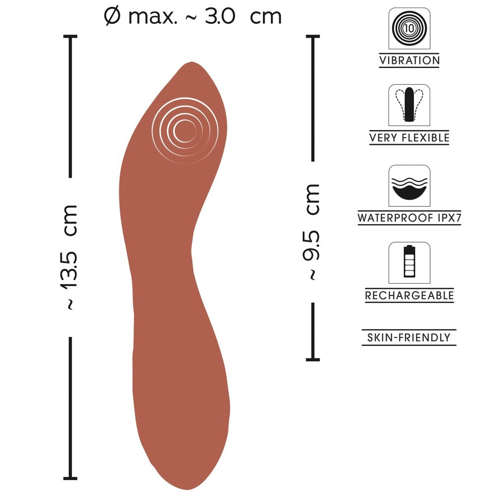 Sweet Smile Flexible Mini G-Spot and Anal vibrator - image 5