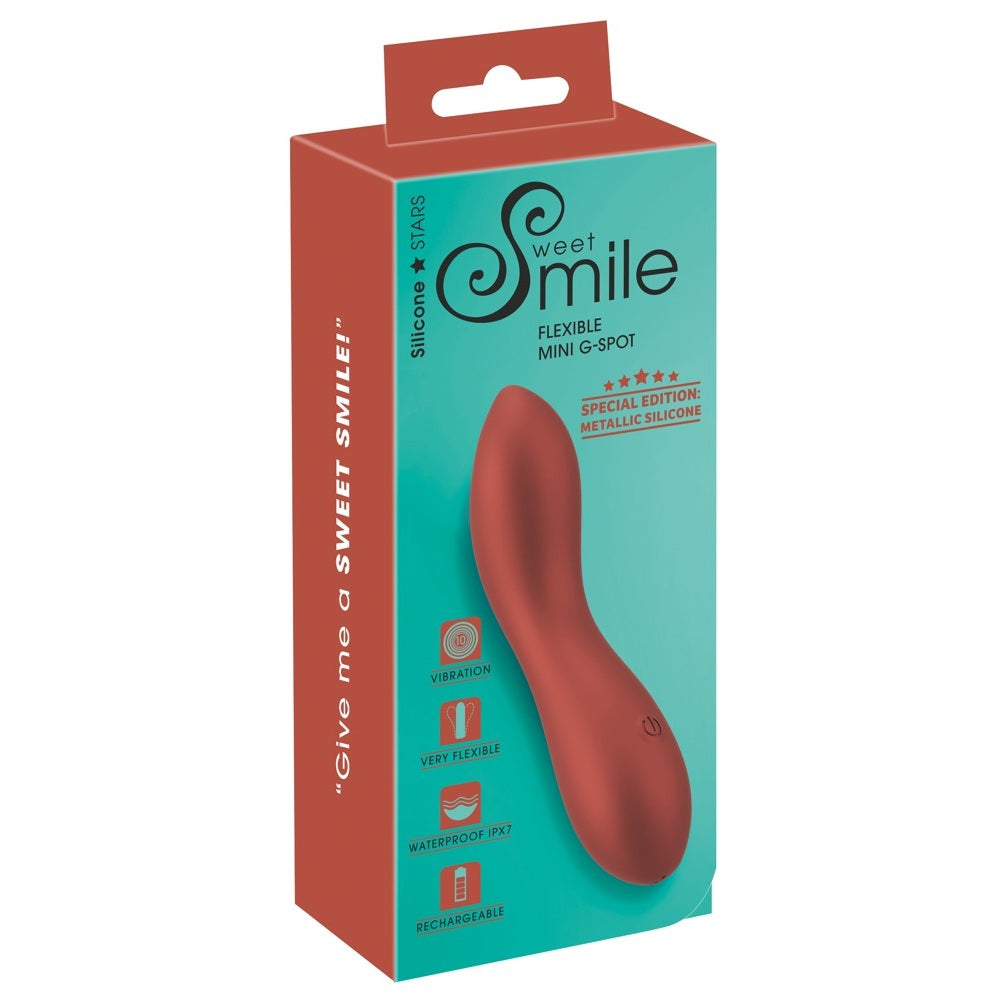 Sweet Smile Flexible Mini G-Spot and Anal vibrator Κύρια εικόνα προϊόντος