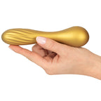 Sweet Smile flexible swirl golden classic vibrator - image 4