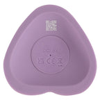 Heart Guy Purple Silicone Dildo Vibrator