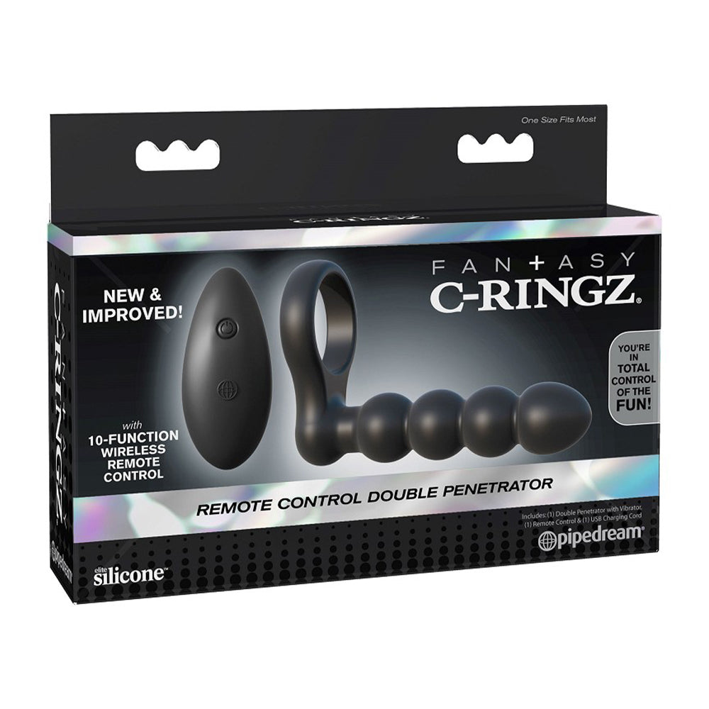 Fantasy C-Ringz Remote Control Double Penetrator