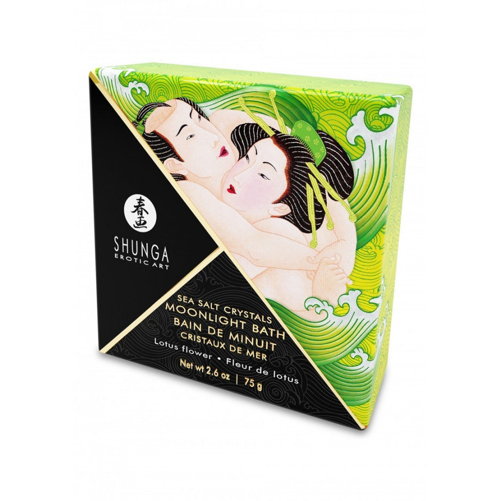 Shunga Moonlight Sea Salt Bath Lotus Flower Δευτερεύουσα εικόνα προϊόντος
