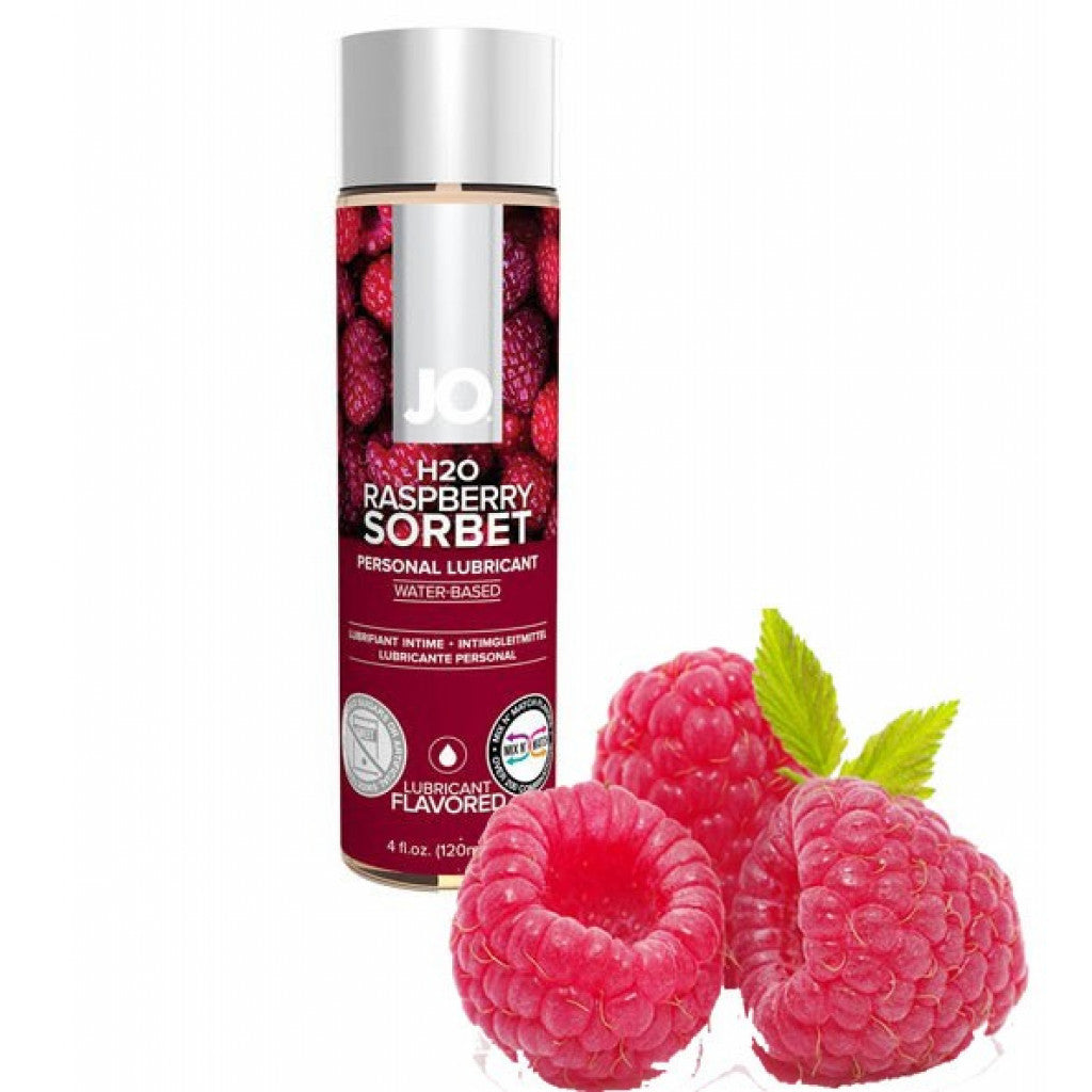 Jo Raspberry Sorbet Flavored Water Based Lube 120 ml Κύρια εικόνα προϊόντος