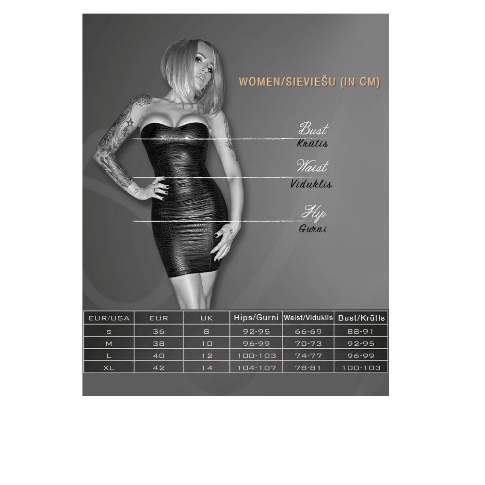 Noir MiniDress with Lacing - image 5