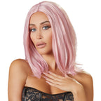 Sexy Pink Bob Wig - image 3