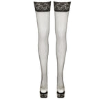Cottelli Fishnet Stocking with Lace