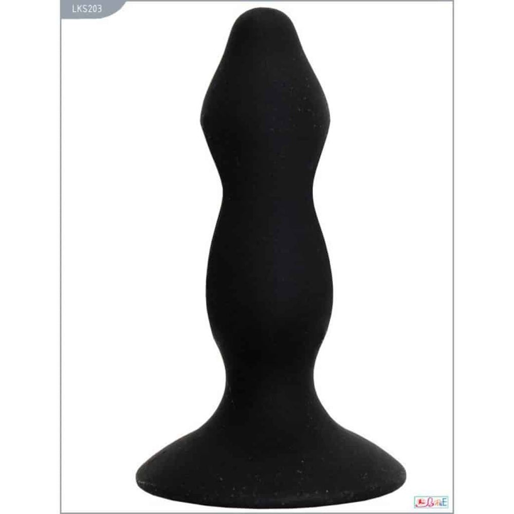Fabulous Silicone Butt Plug Black Δευτερεύουσα εικόνα προϊόντος