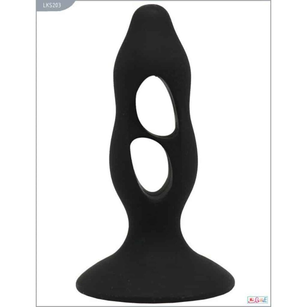 Fabulous Silicone Butt Plug Black Κύρια εικόνα προϊόντος
