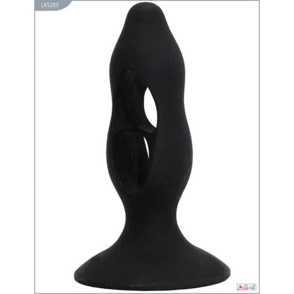 Fabulous Silicone Butt Plug Black - image 5
