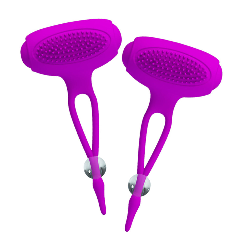 Pretty Love Bancroft Silicone Vibrating Nipple Clamps Δευτερεύουσα εικόνα προϊόντος