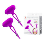 Pretty Love Bancroft Silicone Vibrating Nipple Clamps