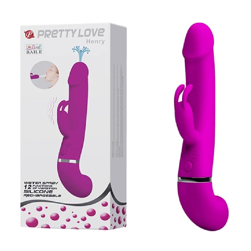 Pretty Love Henry Squirting Silicone Vibe Κύρια εικόνα προϊόντος