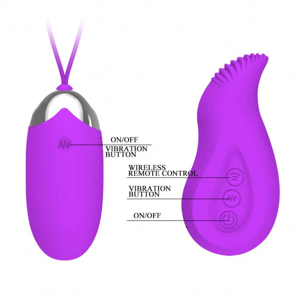 Eden Rechargeable Vibro Egg with vibrating RC - image 7