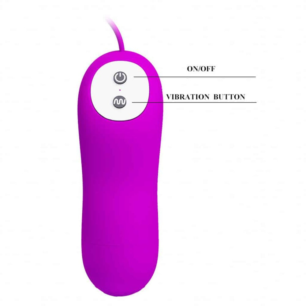 Eunice Silicone Vibrating Egg with Remote Control