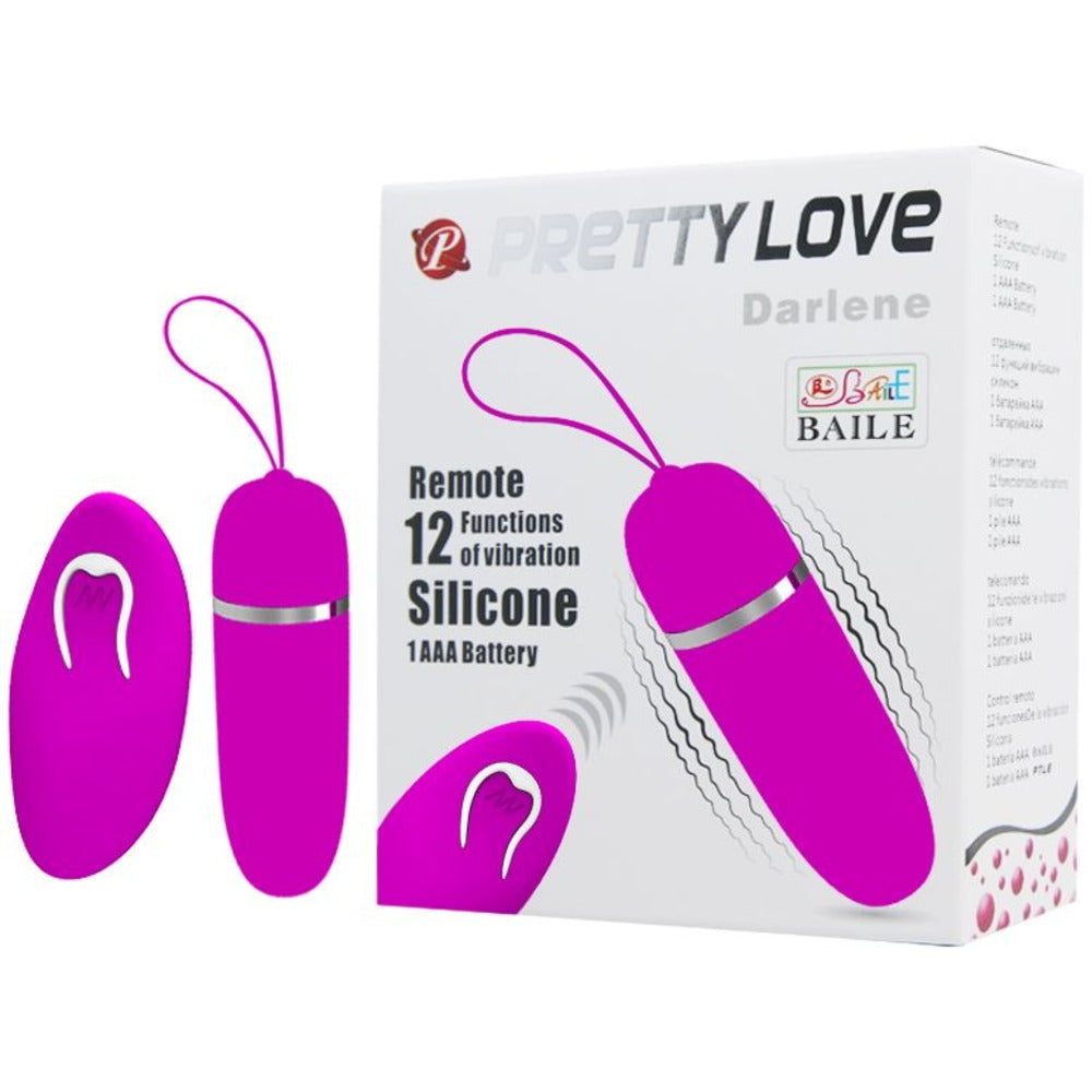 Darlene Silicone Vibrating Egg with Remote Control
