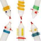 NOTTY HATS funny condoms with soft tendrils and dots - image 2