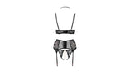 Sexy γυναικείο set  Abierta Fina - Suspender Set 4024144197385