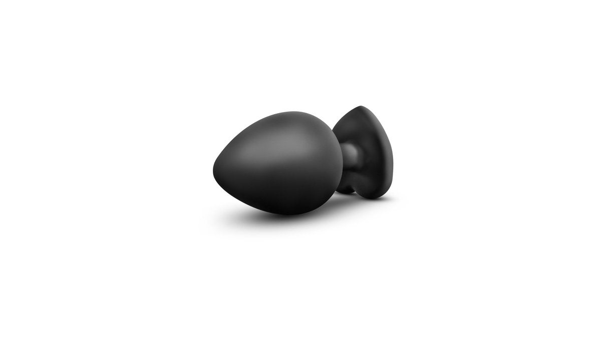 Anal Plug Brighty Small – Σιλικόνη Μαύρο/Ροζ | Mokko Toys