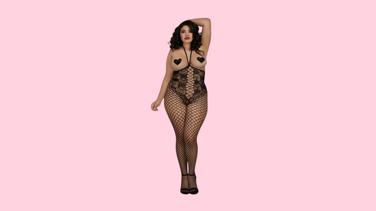 Ολόσωμο Εσώρουχο Δικτυωτό Bodystocking-80143 Κύρια εικόνα προϊόντος