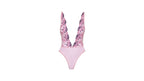 Ροζ Body από Powernet με Floral Κέντημα | Kissable-26432863111