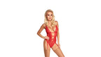Κόκκινο Suspender Body από Δαντέλα με Ζαρτιέρες | Kissable-26436183111