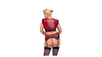 Σετ Bralette & Ψηλόμεσο Στρινγκ με Ζαρτιέρες – Bondage Plus Cottelli-22142103051