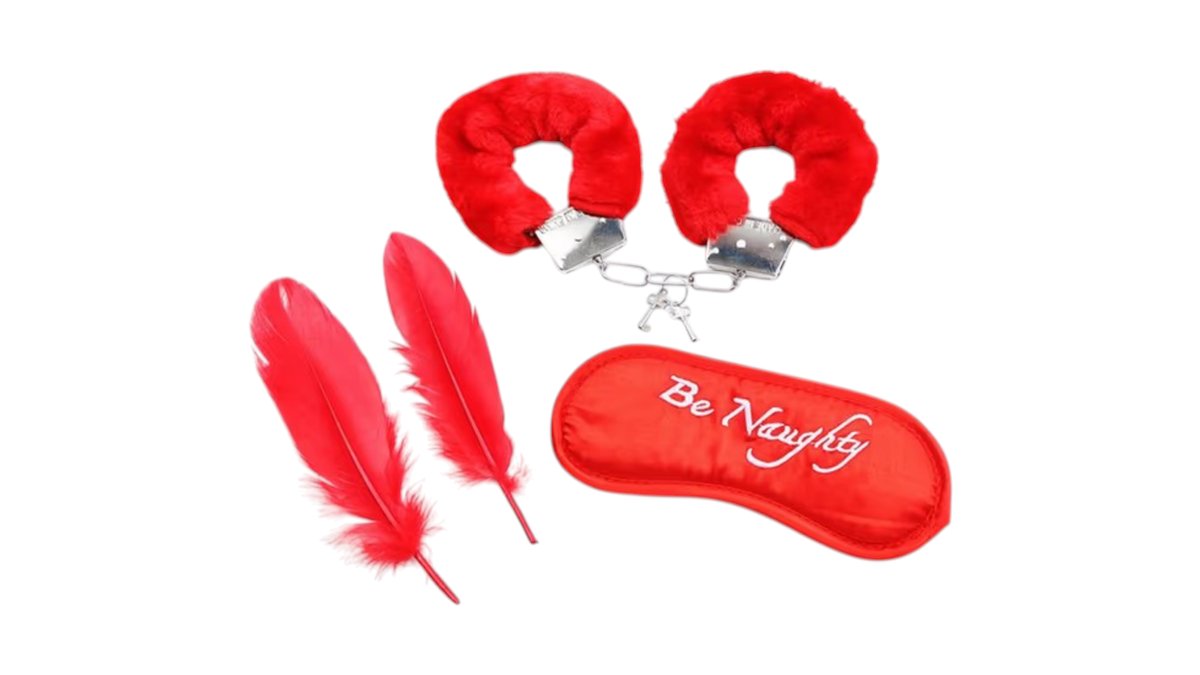 Latetobed BDSM Line Κόκκινο – Σετ Παιχνιδιού 3 Τεμαχίων-8436615001446 Main image