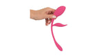 Love Egg & Clitoral Vibrator με Τηλεχειριστήριο – RC Double Pleasure Love Ball Sweet Smile-4024144228096