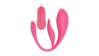 Love Egg & Clitoral Vibrator με Τηλεχειριστήριο – RC Double Pleasure Love Ball Sweet Smile-4024144228096