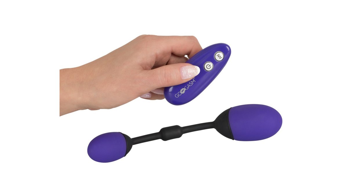 Δονητικές Love Balls για Κόλπο & Πρωκτό – Vibrating Pussy & Ass Balls GoGasm-4024144638093