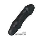Pretty Love Stev Cock Shaped Vibrator BLACK - image 5
