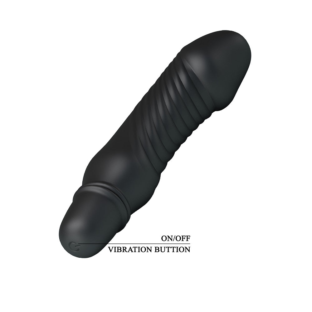 Pretty Love Stev Cock Shaped Vibrator BLACK - image 5
