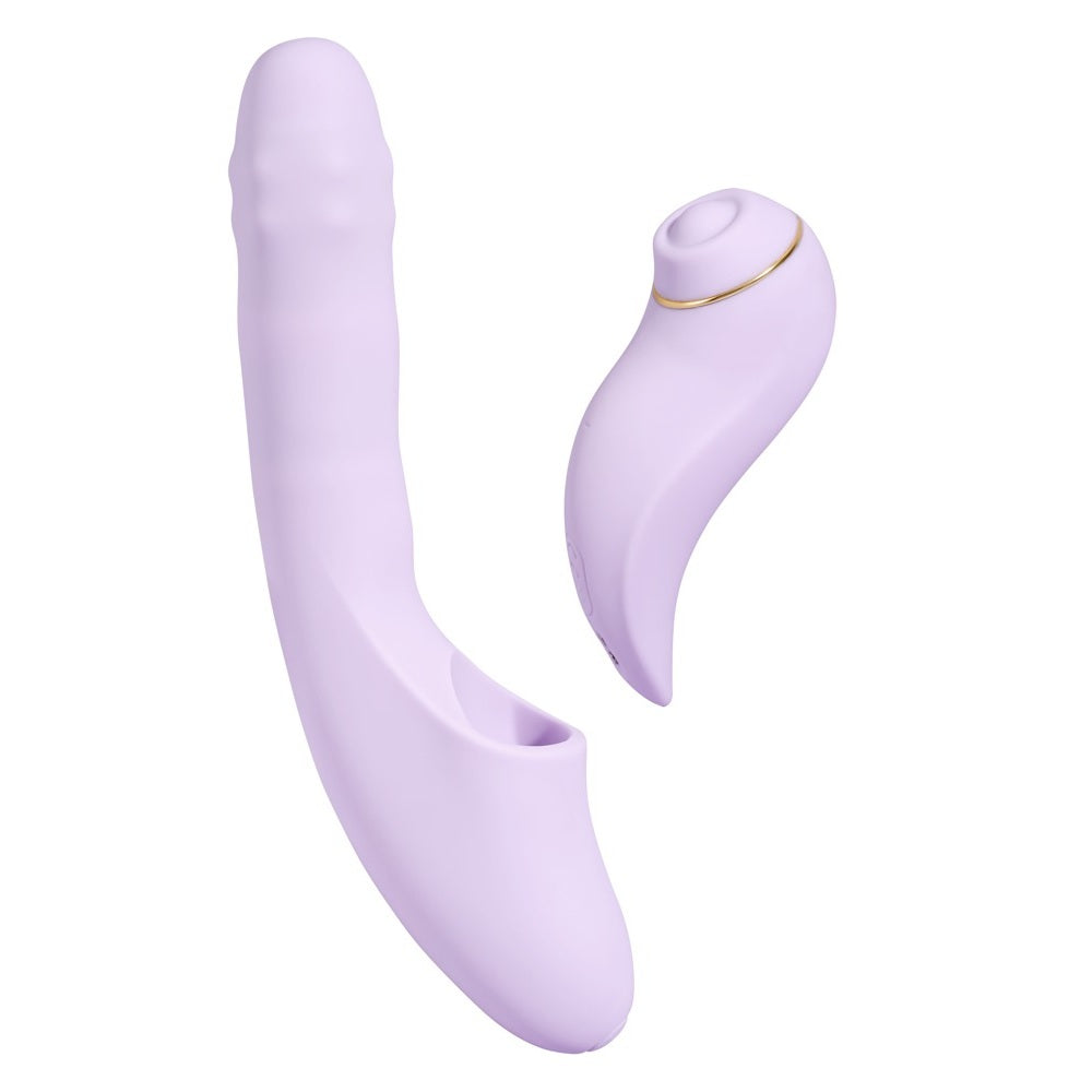 Svakom DuoGlow Thrusting Beaded Vibrator with Pulsating Stimulator Δευτερεύουσα εικόνα προϊόντος