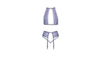 Wireless Bra, Ζαρτιέρα & String από Floral Δαντέλα  | Kissable-22143264131