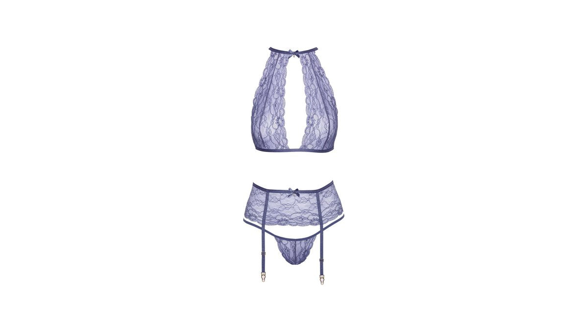 Wireless Bra, Ζαρτιέρα & String από Floral Δαντέλα  | Kissable-22143264131